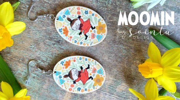 Moomin by Sointu Design korvakorut
