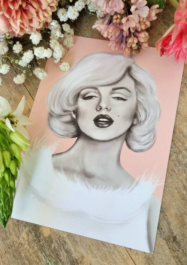 Postikortti - Marilyn