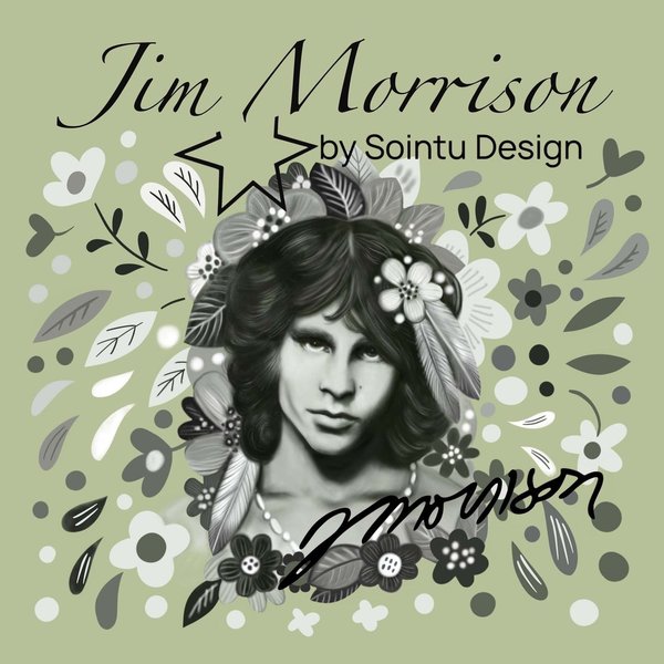 Korvakorut Jim Morrison The Doors, koukku