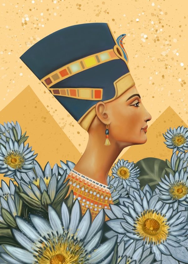 Postikortti - Nefertiti