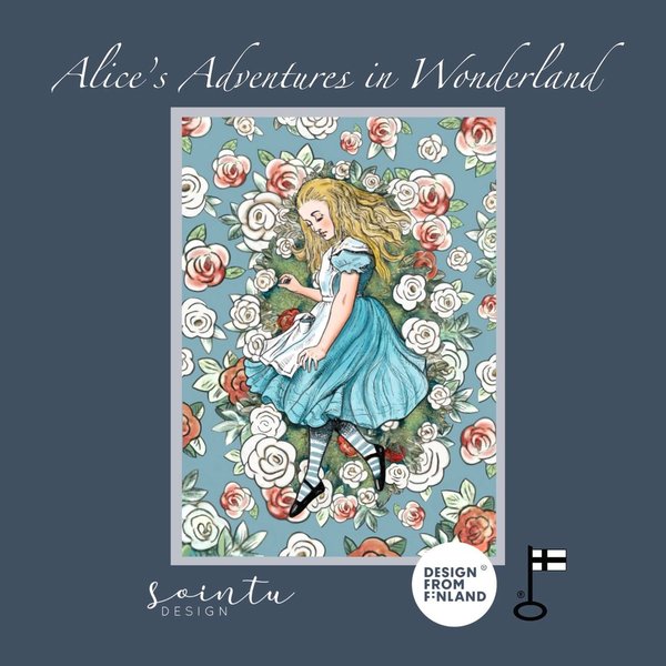 Korvakorut Alice's Adventures - Alicen tee